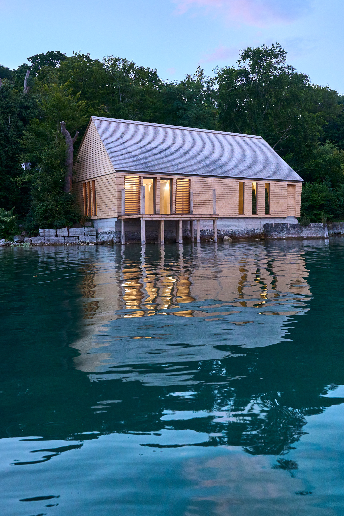 63_Eder-Holzbau_Projekt_Bootshaus in Berg, Starnberger See