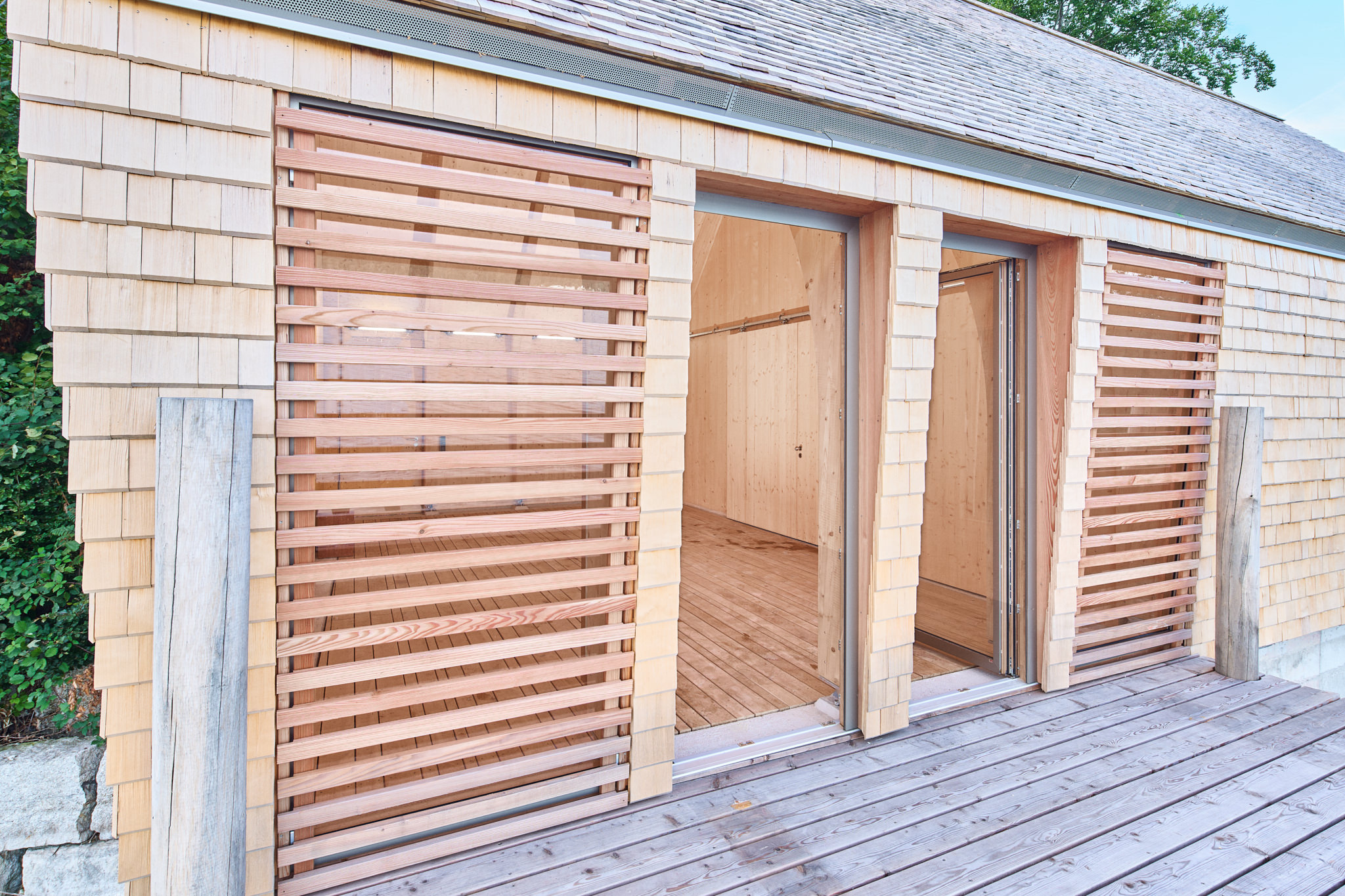 74_Eder-Holzbau_Projekt_Bootshaus in Berg, Starnberger See